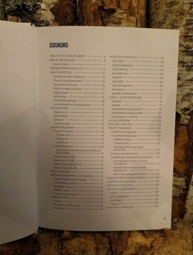 kasiraamatusisukord